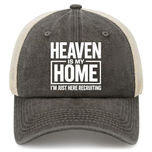 Heaven is My Home I'm just here Recruiting Sun hat Cool Cap for Mom