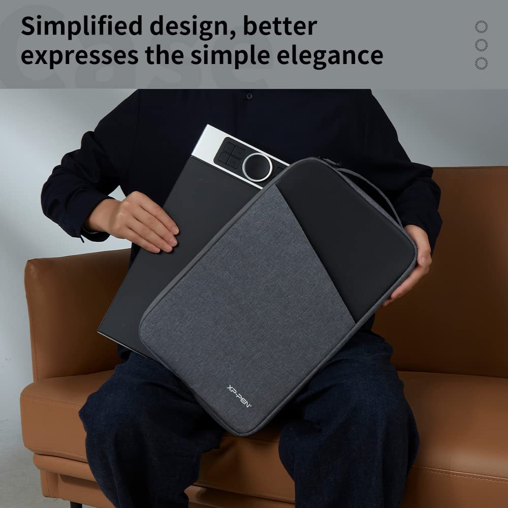 XP-PEN Sac de Rangement ACJ03 Housse de Protection pour Tablette Graphique Artist 15.6, Pro 16 et Innovator 16