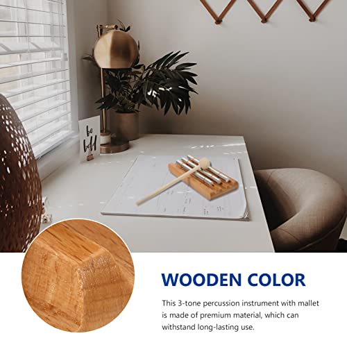 Vaguelly Sino de lembrete sino de sino de mão com martelo instrumento de percussão presente musical