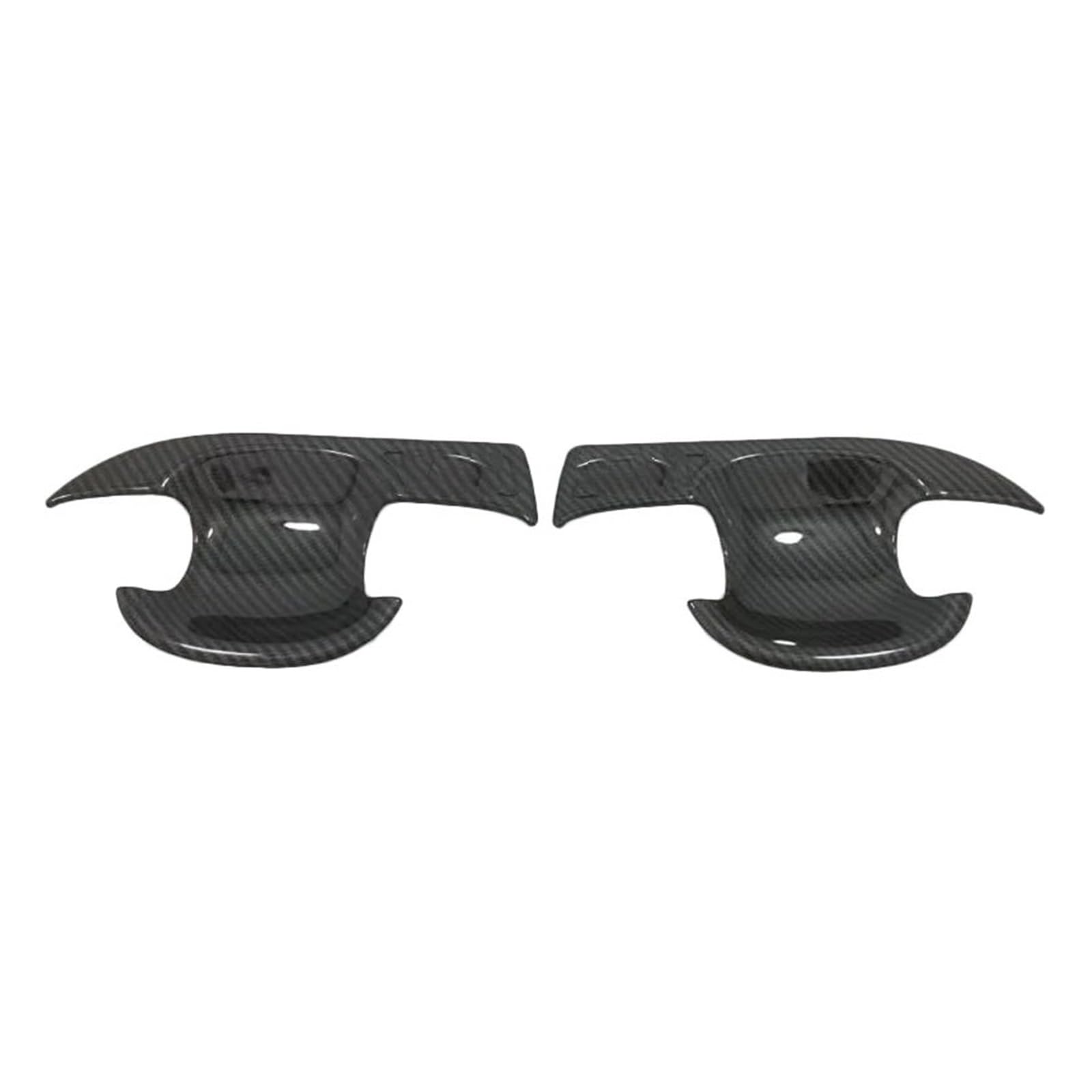 Cxxxef Carbon Door Handle Cover Caps Car Exterior Door Handle Exterior Handle Bowl For Toyota For C-Hr For Chr 2016 2017 2018(Carbon)
