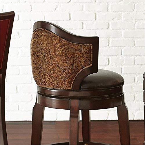 Steve Silver Company Jasper Bar Chairs, Set Of 2, Brown #TOP2