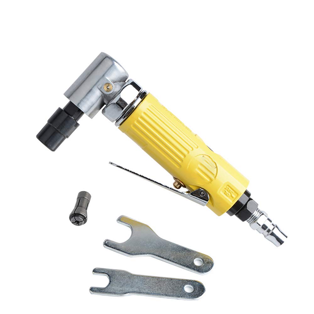 Pulidora neumática de aire - Kit de pulido rotativo con 10 cabezales de pulido para moldear metal y aluminio, ideal para pulir neumáticos