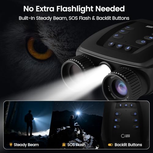 Image of VisioGear 4K Night Vision Goggles for Adults - Night Thunder X3