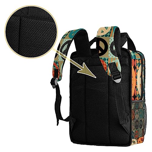 Sac à dos pour garçons motif Pacifique multicolore réglable
