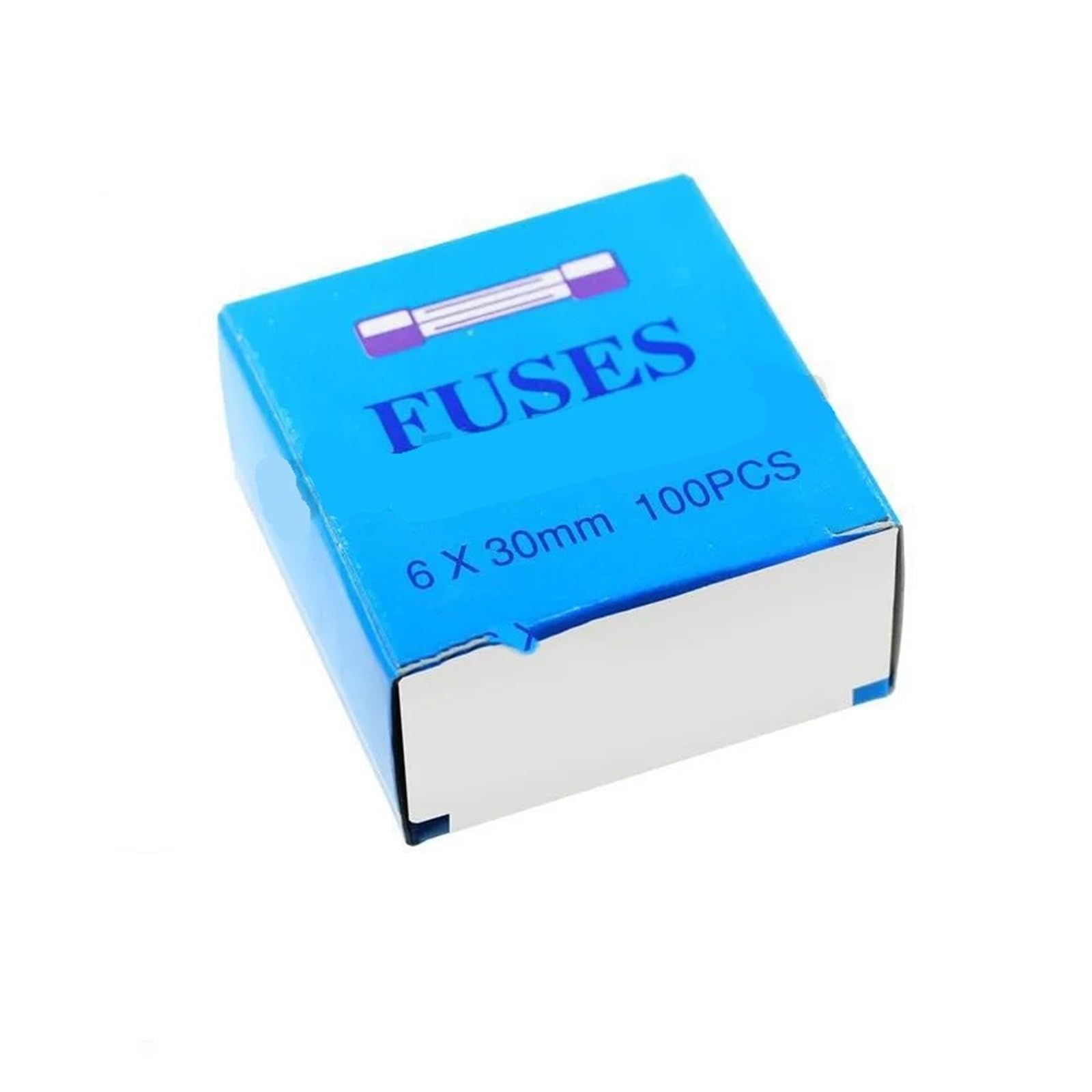 Keramische Haushalts-Netzsicherung, 10 Stücke 6 * 30 6x30mm flinke Sicherung 250 V 0,5 A 1 A 2 A 3 A 4 A 5 A 6 A 8 A 10 A 13 A 15 A 16 A 20 A 25 A 30 A RO58 Schnelle sicherung(30A)