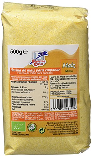 Pan Rallado De Maíz - La Finestra Sul Cielo - 500g Pan Rallado De Maíz - La Finestra Sul Cielo - 500g