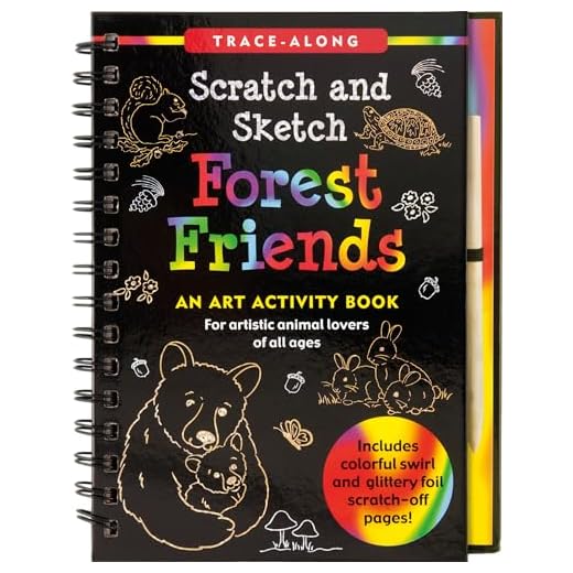 Forest Friends Scratch & Sketch (Trace Along) (Trace Along Scratch & Sketch)