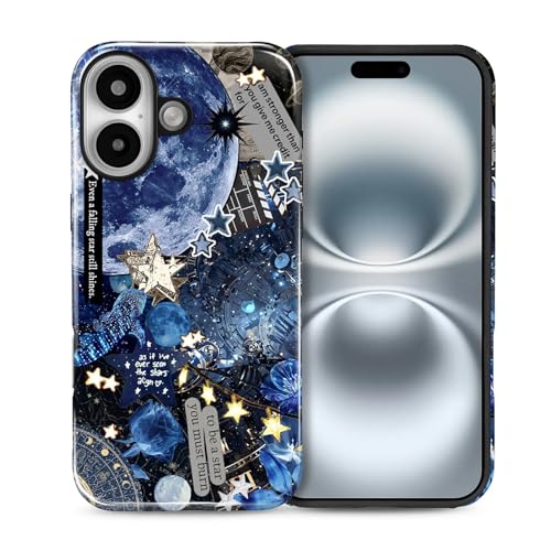 Jolie coque de téléphone hybride iPhone 16 cadeau idéal esthétique pour fille