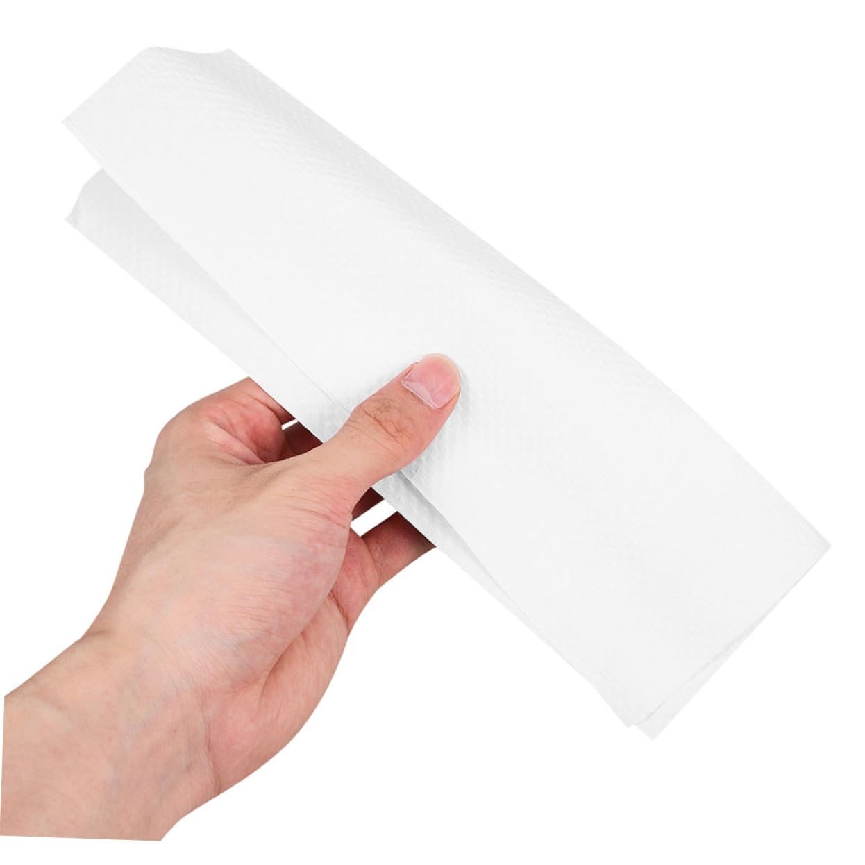 Toallas de Mano Desechables 2 Pack de Papel Blanco para Baño