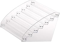 Vista 8 de Organizador de esmalte de uñas, bandeja de acrílico transparente para botellas de esmalte de uñas, soporte de mesa, soporte de almacenamiento