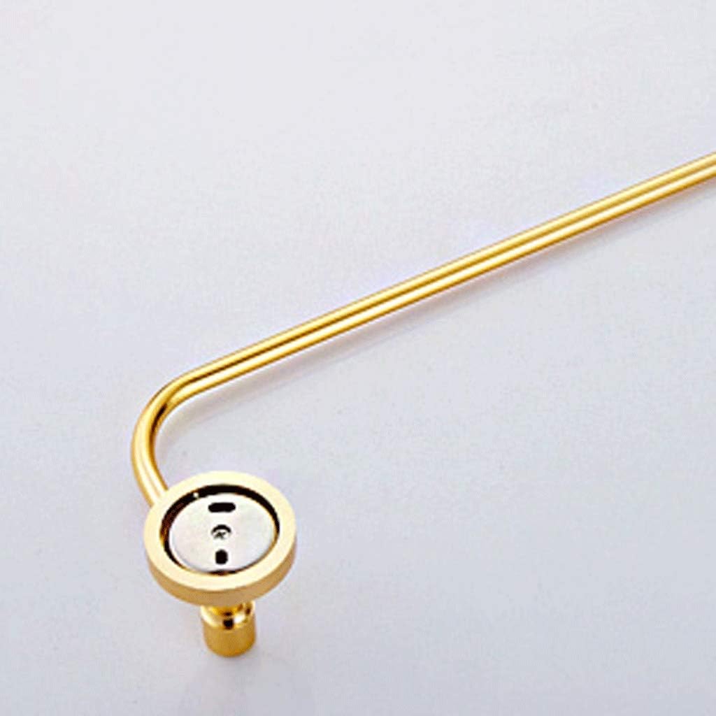 Bathroom Glass Corner Shelf with Towel Bar Wall Mount Extra Thick Tempered Rack