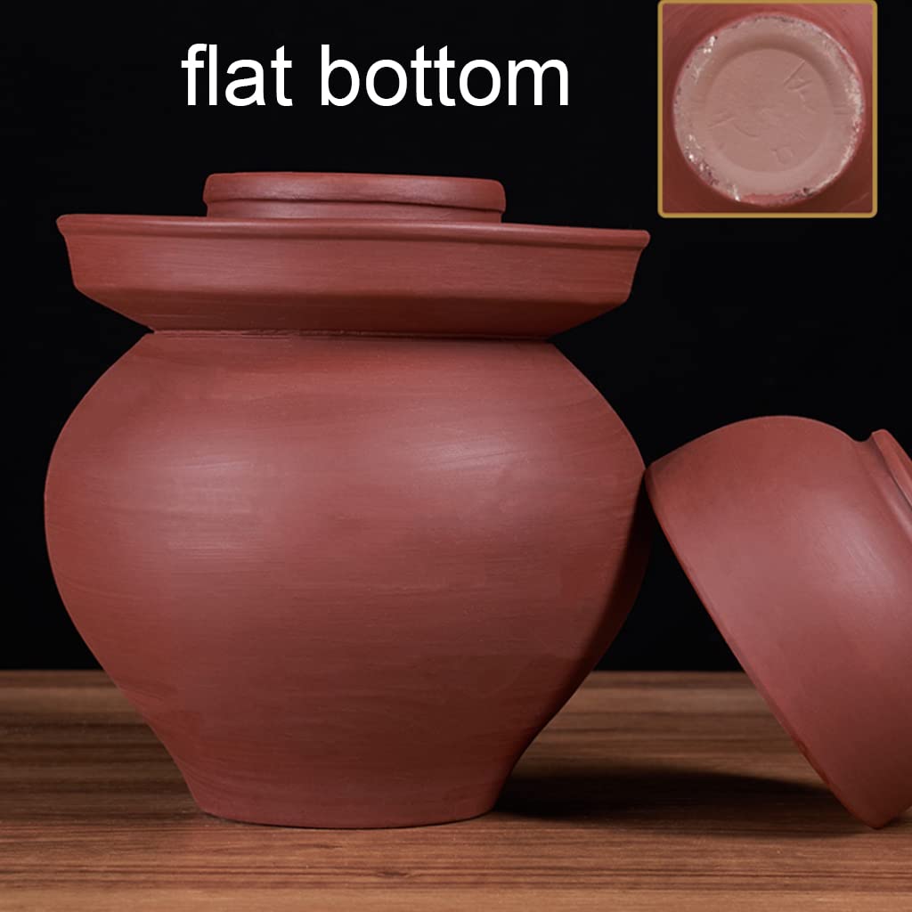 Grande Barattolo per sottaceti Barattolo in Ceramica con Coperchio Kit Tradizionale Pentola con Coperchio a Tenuta stagna Barattolo per sottaceti Barattolo per
