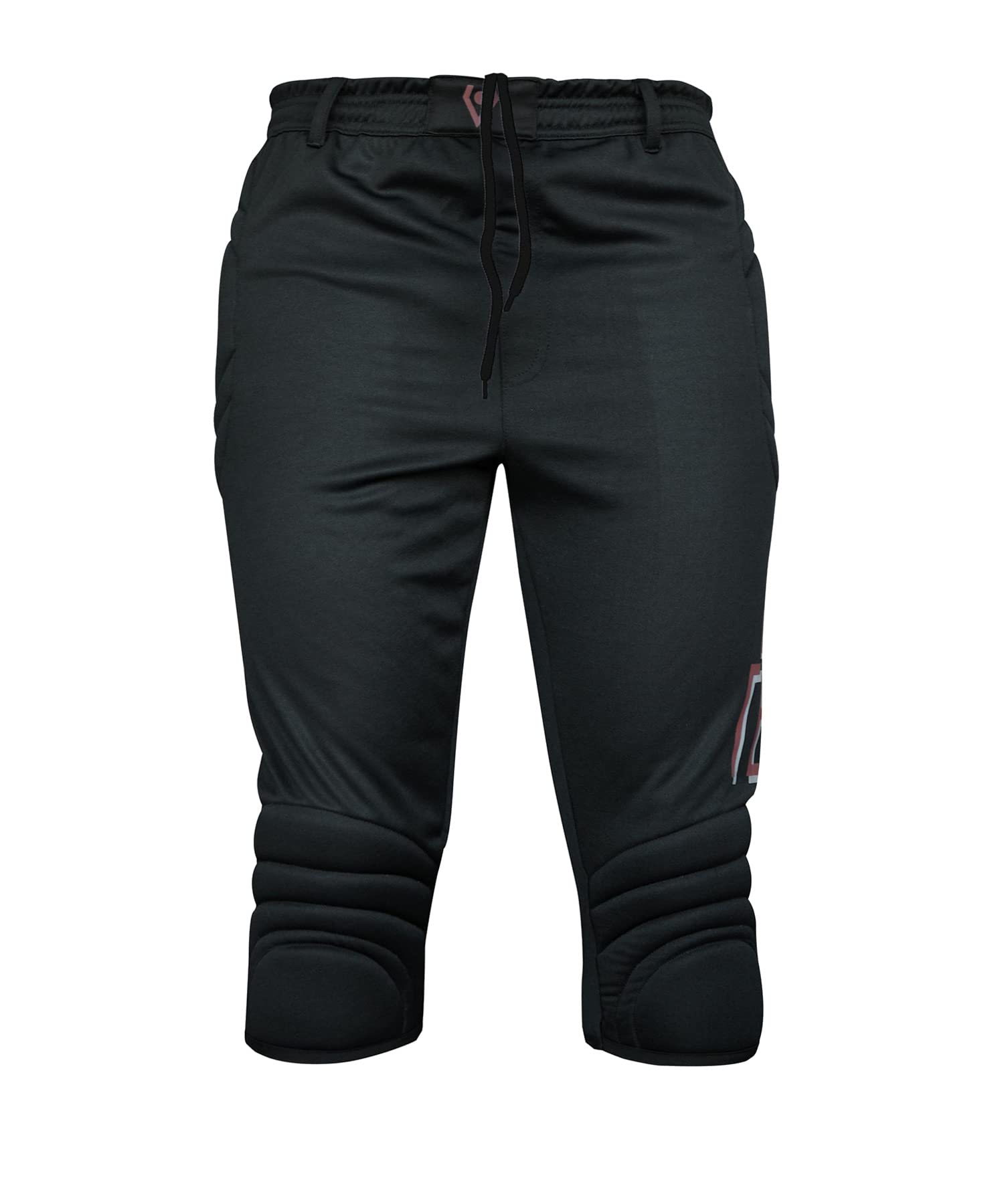 Rehab F999 - Pantaloni da Portiere a 3/4, per Bambini, Colore: Nero, Nero, 140