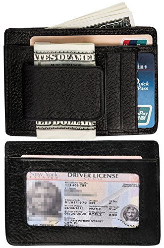 Slim Wallet, Front Pocket Wallet, Minimalist Wallet