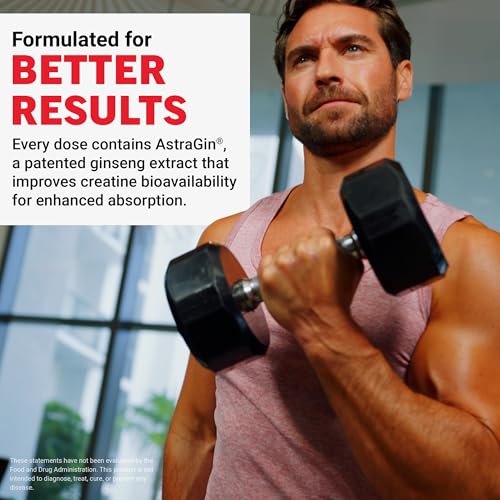 Image of Force Factor Creatine Monohydrate Gummies, 5g Dose for Men & Women to Support Muscle, Strength, Recovery, Cognitive Health & Memory, Orange Splash Flavor, 150 Gummies