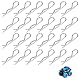 JIYIN 100 Stück RC Karosserie Klammern, RC Car Clips Deerc Ersatzteile Karosserieklammern R C Körper Shell Pin 1/10 1/12 1/16 Splinte R-Clip Auto Klemmen Ersatzteile
