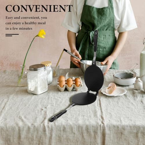 Hemoton 1PC waffle maker baking pizzelle maker quesadilla maker ice cream cone maker large waffle maker cake pan waffle pan mini griddle Silicone Omelette Maker conical Crispy machine - Image 7