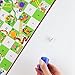 DIVCHI Traditional Snakes and Ladders Board Game for Kids & Adults For 2-6 players Suitable For Years 3+ DIVCHI Traditional Snakes and Ladders Board Game for Kids & Adults For 2-6 players Suitable For Years 3+