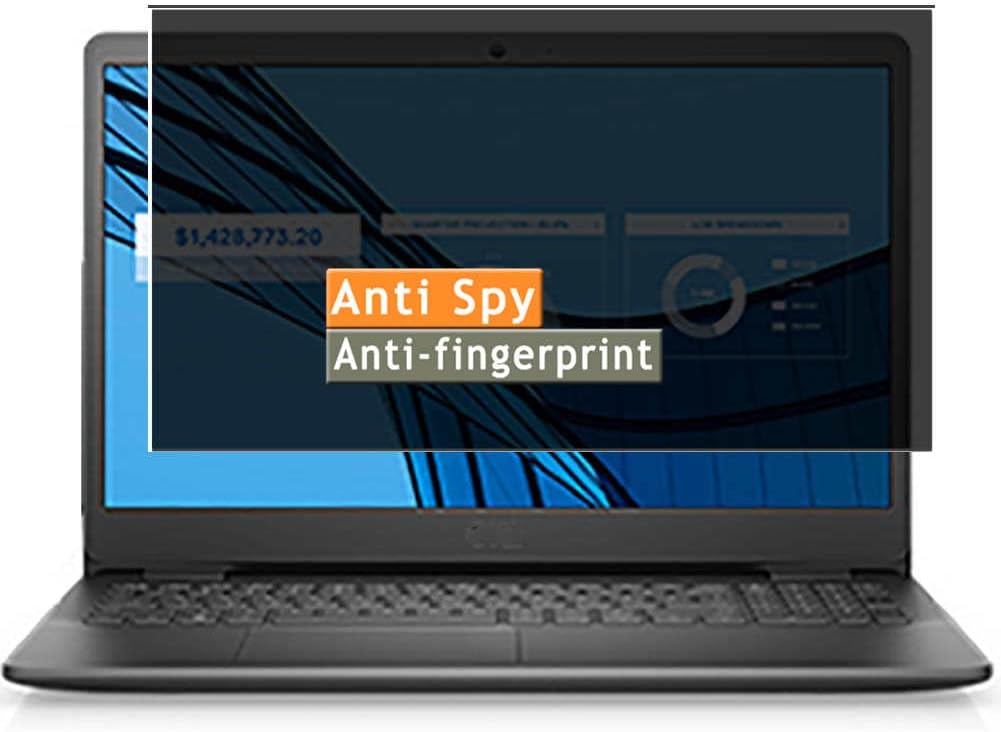 Privacy Screen Protector, compatible with Dell Vostro 15 3000 3500 15.6inch Anti Spy Film Protectors Sticker [ Not Tempered Glass ]