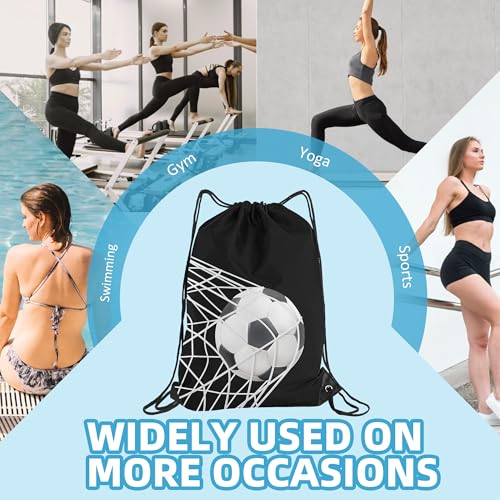 Soccer Drawstring Backpack - Party Favors Team Gifts Bag 1Pcs (Color2)4