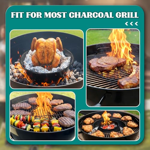 BBQ Whirlpool para Weber Kettle 18-26,75 pulgadas miniatura 7