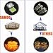 SAMDO Motorcycle LED Flush Mount Turn Signal Light Blinker Turning Lamp Smoke for Honda CBR600RR CBR1000RR CBR600F3 CBR600F4 CBR600 CBR929