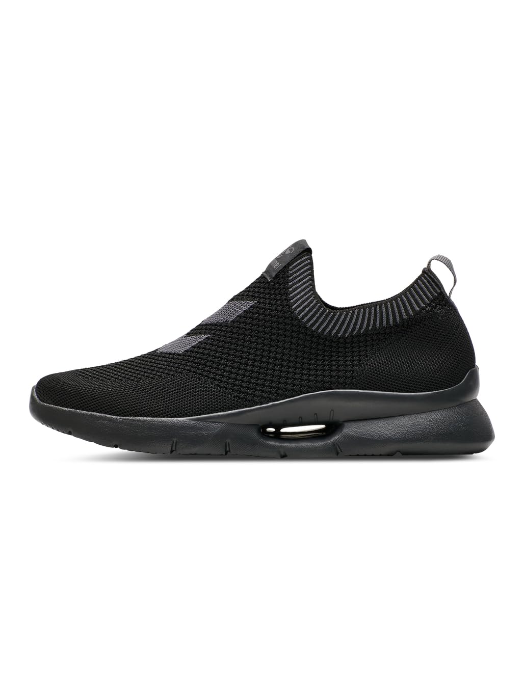 hummel Unisex Tatum Seamless Trainers, Black, 8 UK
