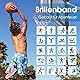 Payivsve Verstellbares Brillenband | Sportbrillenband für Damen, Kinder, Herren | Brillenbänder Herren sicherer Halt | wasserfestes Brillenhalter Geeignet