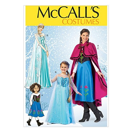 McCall Pattern Company M7000 Misses'/Children's/Girls' Costumes, Size MISS (Small (8-10)-Medium (12-14)-Large (16-18)-X-Large (20-22)) by McCall Pattern Company