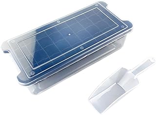 Mantén tus bebidas frescas con 36 compartimentos para hielera, de silicona, color azul