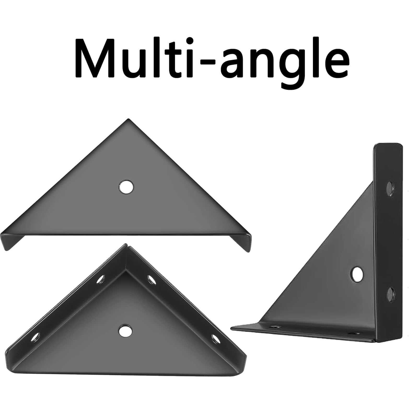 Staffe Angolari A L Per Legno - 20 Pezzi, 25x25mm, Con Viti | Rinforzo Mobili E Scaffali