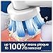 Oral-B Pro Sensitive Clean Electric Toothbrush Replacement Heads, X-Shaped & Extra Soft Bristles for Gentle Brushing & Plaque Removal, Pack of 4 Toothbrush Heads, White