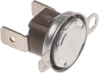 Aristarco - Termostato per lavastoviglie EURO400, EURO350, EURO380 60°C connettore F6,3 1 polo 2 fori di fissaggio 1NC