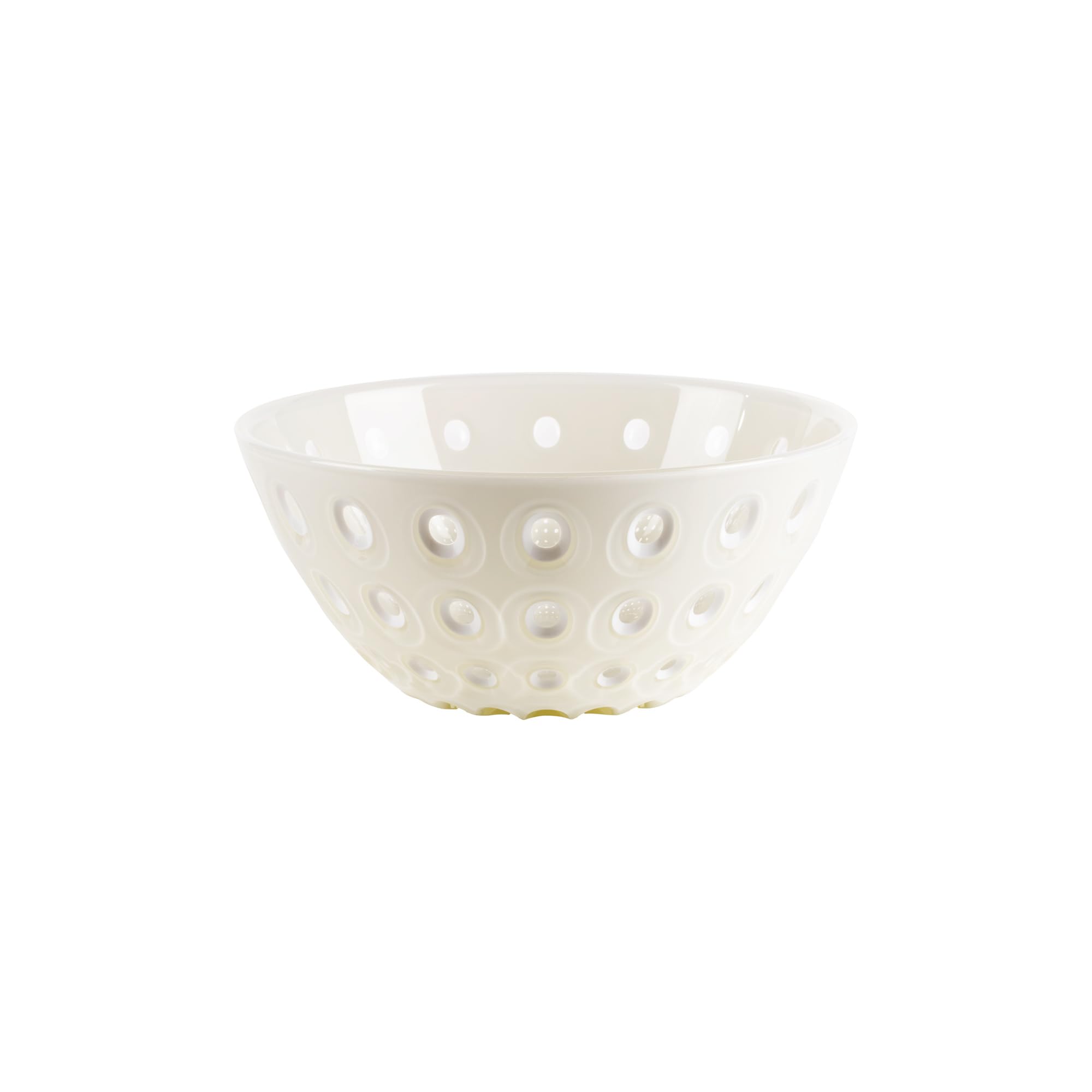 Guzzini - Behälter 25 cm aus San 'Le Murrine' (Perla-Weiß)