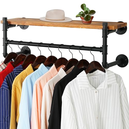 WEBI Wall Mounted Clothes Rack 32
