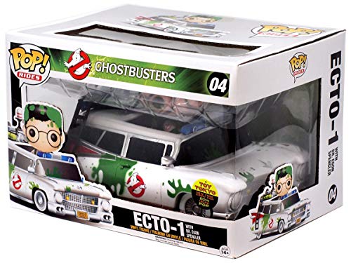 Funko 2014 Nycc New York Comic Con Toy Tokyo Exclusive Slimed Ecto-1 With Dr. Egon Spengler Ghostbuster Pop Vinyl