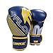ddmlj Guantes De Boxeo De Combate Guantes De Partido Guantes Cuero De PU Guantes De Sanda para Adultos Guantes De Sacos De Arena Suministros-Azul_12 Onzas
