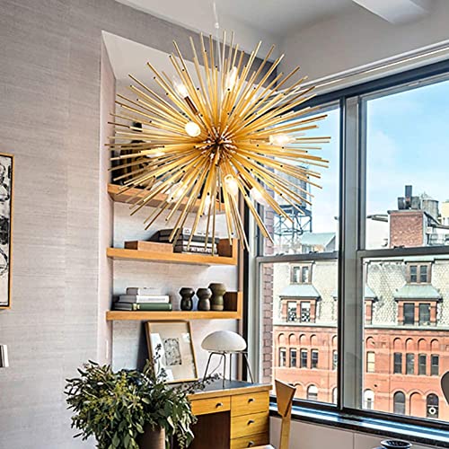 Éclairage Pendentif Sputnik Chandelier Moderne Lampe Crystal Firework Suspension 8 Feux - 4