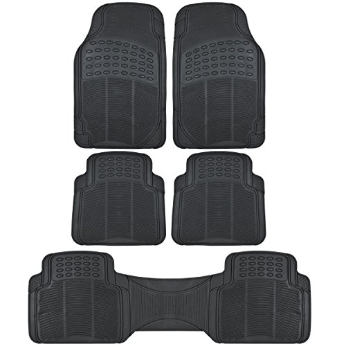 WeatherTech WTHB148152153 Floor Mat, Rubber, Front/Rear WeatherTech WTHB148152153 Floor Mat, Rubber, Front/Rear