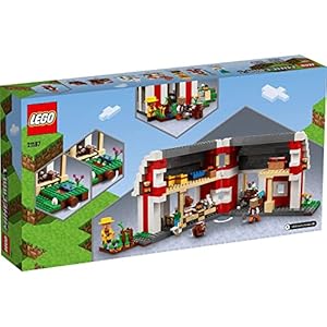 Amazon.co.jp - レゴ® マインクラフト 赤い馬小屋 21187
