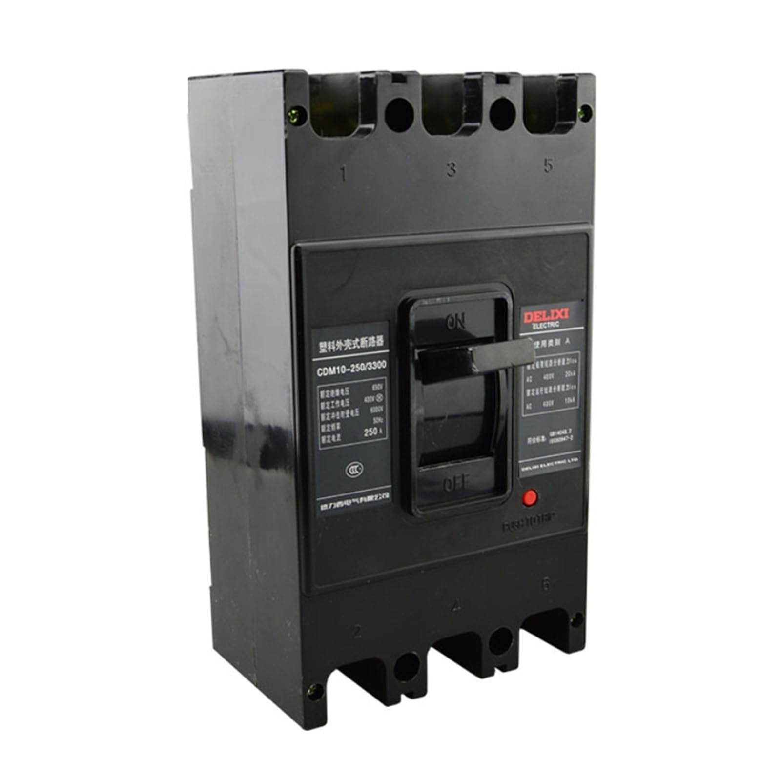 interruttore automatico, Interruttore automatico in plastica CDM10-100 3300 60A80A100A pneumatico trifase 380(20A)