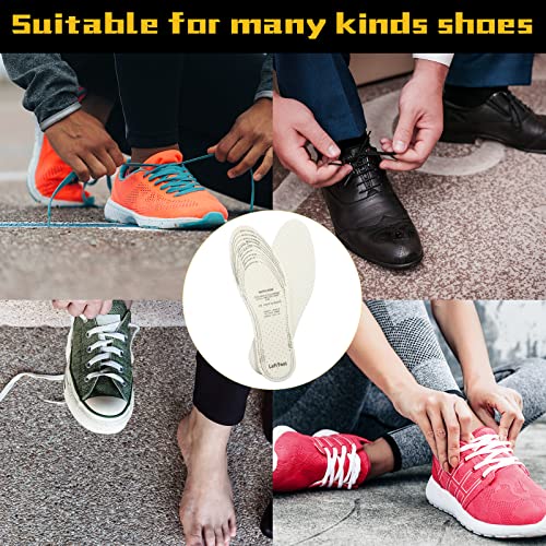 24 pares de plantillas transpirables de látex para hombres y mujeres miniatura 5