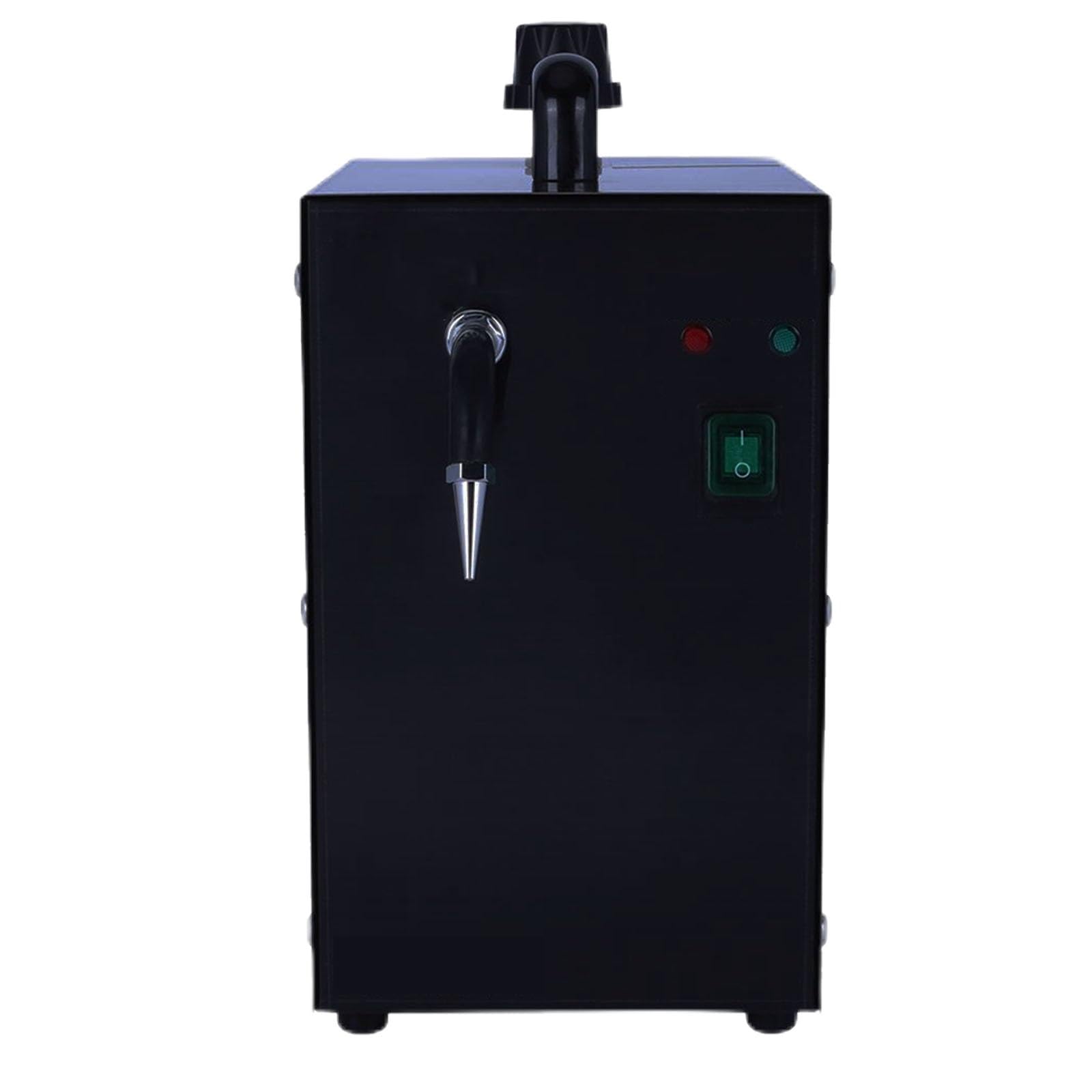 Pulitore a vapore for gioielli, macchina for la pulizia a vapore di gioielli in acciaio inossidabile da 1500 W, becher, imbuto, pinzette e ugello a vapore rimovibile for la pulizia di argento