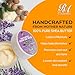 RA COSMETICS Whipped Shea Butter Lavender - 100% Pure and Natural African Shea Butter - Ultimate Handcrafted Moisturizer with Essential Vitamins for Radiant Skin and Luscious Hair - 12oz Jar
