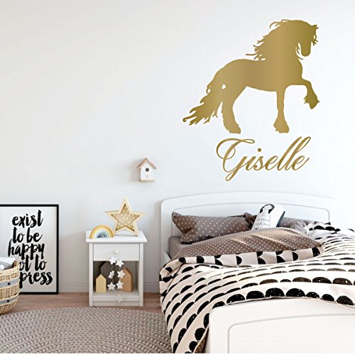 Vinilo decorativo personalizado de caballo miniatura 6