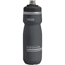 CamelBak Podium Chill 18892136 Bike Bottle, Retains Heat and Cold, 2 Times the Cold Retention, 21 Oz 620 ml, Black