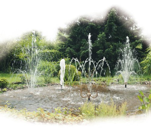 Burbujeador de espuma 35-10E OASE para crear estanques relajantes en jardines 3