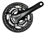 SHIMANO(シマノ) DEORE LX FC-T671 44×32×24T クランクセット チェーンガード有 175mm ブラック IFCT671E424CL