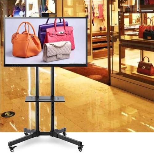 Soporte móvil para TV con ruedas, ajuste altura, 32-70 pulg miniatura 1