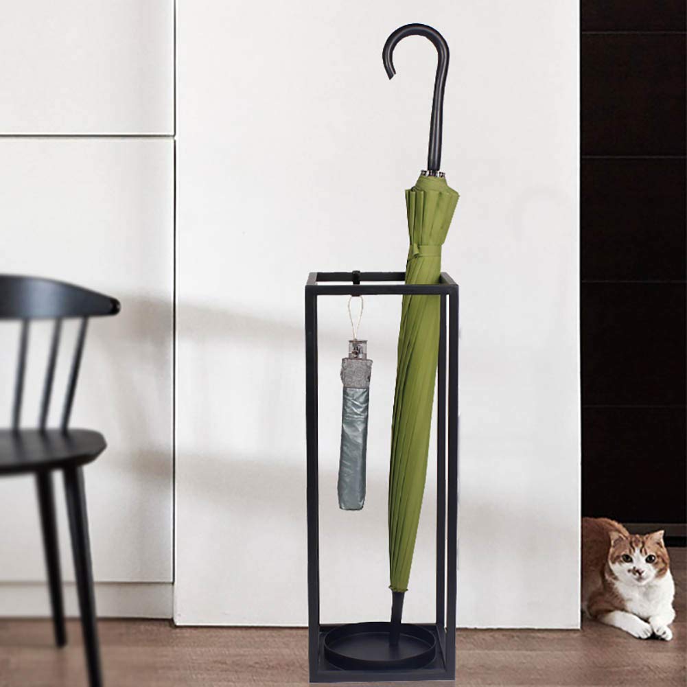 Porte-parapluies en métal pour entrée pour garder le couloir de la maison propre
